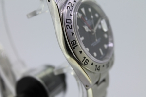 Rolex Explorer II GMT Oyster Edelstahl Automatik Herrenuhr Ref. 16570  FullSet Bild 4