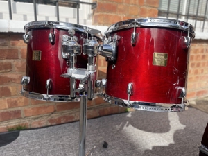 Yamaha Birch Custom Absolute 6-teiliges Drum Kit & Snare, Kirsche Bild 4