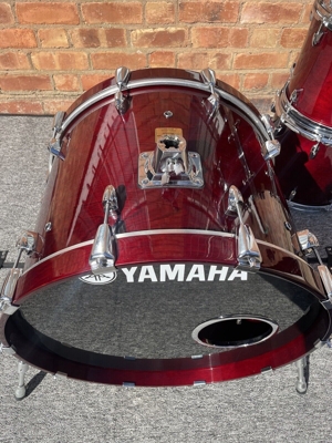 Yamaha Birch Custom Absolute 6-teiliges Drum Kit & Snare, Kirsche Bild 5