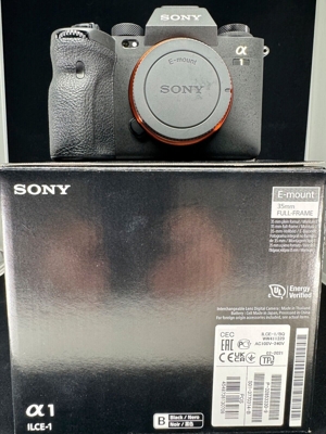 Sony Alpha A1 Gehäuse, schwarz, neuwertig Bild 2