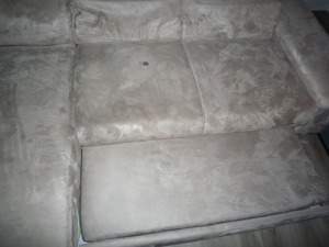 L couch mit Bettfunktion zu verkaufen. Bild 3