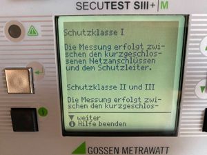 Gossen Metrawatt Secutest SIII+M mit SI+ Speicher & Koffer TOP! Bild 4