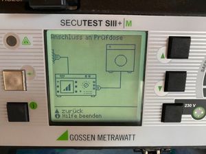 Gossen Metrawatt Secutest SIII+M mit SI+ Speicher & Koffer TOP! Bild 5