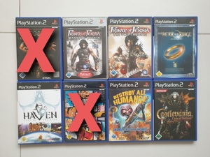 PS2 Spiele Castlevania,Destroy all Humans, Prince of Persia, Herr der Ringe, Haven Bild 1