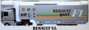  Renault Williams Team Truck Formel 1 Alain Prost Nigel Mansell LBS Eligor Modell OVP 1:43