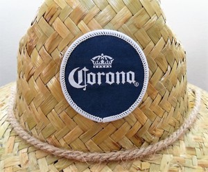  Corona Bier Cerveza Hut Strohhut mit Kordel Werbeartikel NEU und ungetragen ! Bild 2