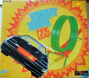  Knight Rider Fire Leap Darda Bahn inklusive KITT K.I.T.T. mit Originalverpackung