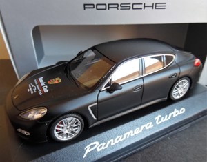  Porsche Panamera Turbo Porsche Club Asia PROMO Modell Minichamps OVP 1:43 Bild 2