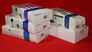 3 x GBC Plastikbinderücken CombBind, DIN A4, 12 mm, blau (4028237) plus 2 weitere Pakete Bild 4