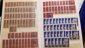 Briefmarken BRD Lageralbum postfrisch 1963-1964 Bild 2