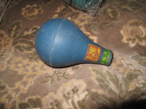 Hupenball Ball Hupe Ersatzball Neu für Antik Hupe(Farbe grün, blau)  Bild 3
