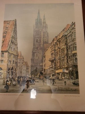 Aquarell von Alfred Mumbächer