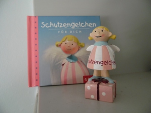 NEU Engel Schutzengel mit Schutzengelbuch
