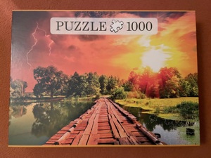 3x Puzzle mit je 1000 Teilen Bild 3