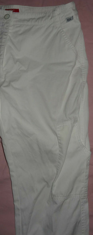 KAH Esprit EDC Hose Gr. 38 weiß 100% Baumwolle wenig getragen einwandfrei erhalten Bild 3