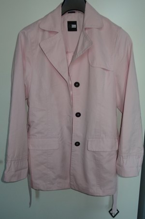 KJ One Touch Jacke Gr. 38 Rosa 68Polyester 13Nylon 19 Baumwolle wenig getragen Damen Kleidung