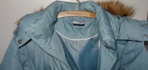 KJ Steve Ketell Jacke Daunenjacke Gr. 40 Hellblau wenig getragen, einwandfrei erhalten Damenkleidung Bild 4