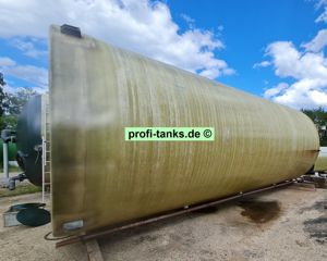 P228 gebrauchter 50.000 L Polyestertank GFK-Lagertank Wassertank Futtermitteltank Gülletank Silo Bild 6