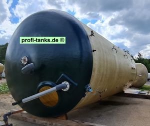P228 gebrauchter 50.000 L Polyestertank GFK-Lagertank Wassertank Futtermitteltank Gülletank Silo Bild 3