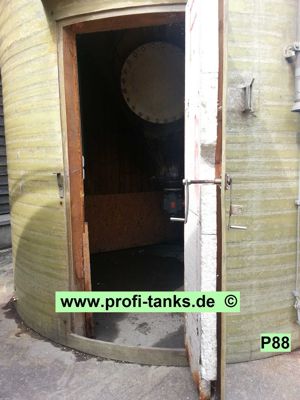 P88 gebrauchter 35.000 L Polyestertank GFK Reich-Tank kombiniertes Salzsilo inkl. Soleerzeuger Bild 5