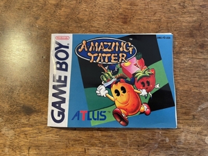 Amazing Tater  Box and Manual Only  Nintendo Game Boy  Very Good Condition Bild 2
