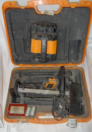 W Hirotek Geo Fennel FL 240HV Rotationslaser gebraucht, Gerät defekt Empfänger Bild 2