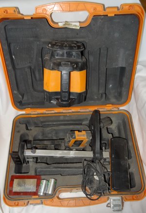 W Hirotek Geo Fennel FL 240HV Rotationslaser gebraucht, Gerät defekt Empfänger Bild 6