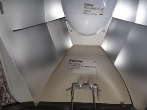 W Schuch 43N 080 125 Kofferleuchte Straßenlampe Hoflampe mit Wandhalterung gebraucht  Bild 6