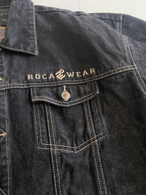 Schwarze Jeansjacke von Rocawear, L Bild 3