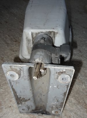 W Schuch 43N 080 125 Kofferleuchte Straßenlampe Hoflampe mit Wandhalterung gebraucht  Bild 3