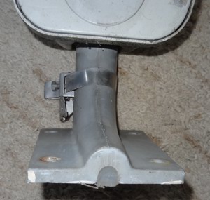 W Schuch 43N 080 125 Kofferleuchte Straßenlampe Hoflampe mit Wandhalterung gebraucht  Bild 8