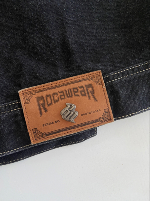 Schwarze Jeansjacke von Rocawear, L Bild 6