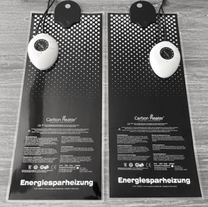 2 x Wasserbettenheizung CARBON HEATER