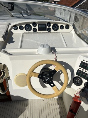 Yacht Motorboot Speed Scand 8600 Dynamic Hausboot Angeln Wasserski Sport Bild 7