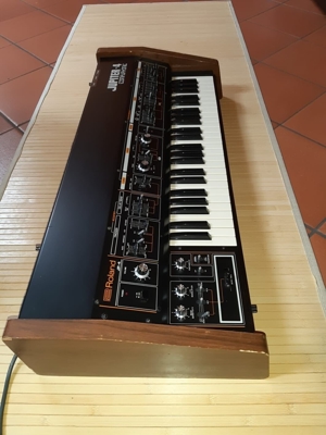 Roland Jupiter 4 fully serviced + Hamburg Wave MIDI Kit Bild 5