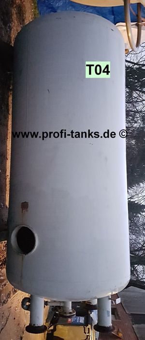 T04 gebrauchter 6800L Stahltank beschichtet Drucktank Lagertank Wasser Flüssigfutter Molke Speiseöl Bild 1