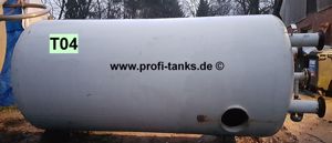 T04 gebrauchter 6800L Stahltank beschichtet Drucktank Lagertank Wasser Flüssigfutter Molke Speiseöl Bild 2