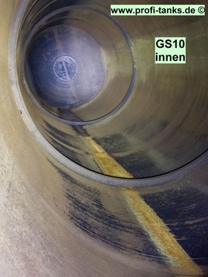 S10 gebrauchter 100.000 L Thyssen Stahltank doppelwandig Heizöltank Löschwassertank Wasserzisterne Bild 8