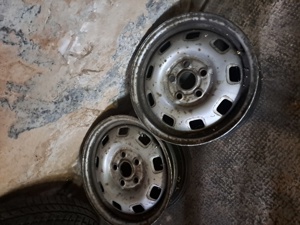 2 Stahlfelgen für T4