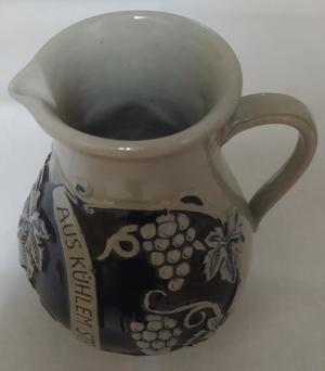 Steingut, Krug, Trink edlen Wein - aus kühlem Stein, 1 L