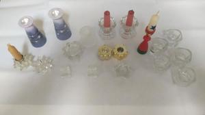 Kerzenständer, Konvolut, 21 Stück