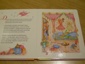 Die kleine Prinzessin , Lese , Puzzlebuch.LESEBUCH. Bild 3