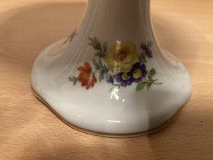 Konfektschale Lindner Porzellan Blumen Senator Serie 21 Bild 3