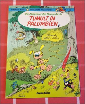 Comic: Die Abenteuer des Marsupilamis: "Tumult in Palumbien"