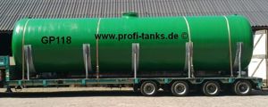 P118 gebrauchter 50.000 L Polyestertank GFK Lagerbehälter Regenwassertank Rapsöltank Futtermittel Bild 4