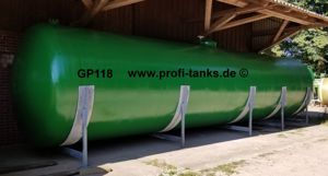 P118 gebrauchter 50.000 L Polyestertank GFK Lagerbehälter Regenwassertank Rapsöltank Futtermittel Bild 8