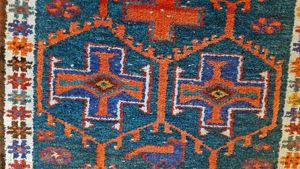 Templer Kreuzritter Teppich antik Burg Rug Knight Tomar Christusorden Almourol Orient Bild 5