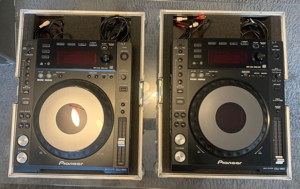 2xPioneer DJ CDJ-850-K DJ-Player mit Disk-Laufwerk +Flight Case schw TOP Zustand Bild 5