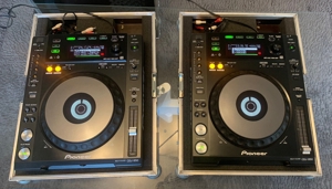 2xPioneer DJ CDJ-850-K DJ-Player mit Disk-Laufwerk +Flight Case schw TOP Zustand Bild 7