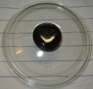 C Berndes Pfannendeckel Deckel aus Glas für Topf bis   24,7 gebraucht sehr gut erhalten  Topfdeckel 